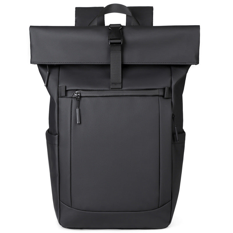 Versatile Roll-Top Travel Backpack