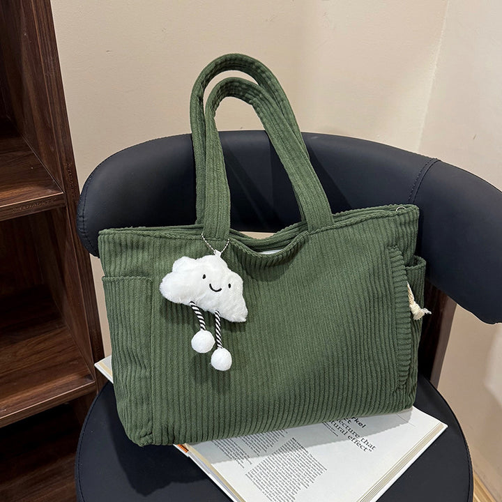 WoVersatile Corduroy Tote Bag Stornfield