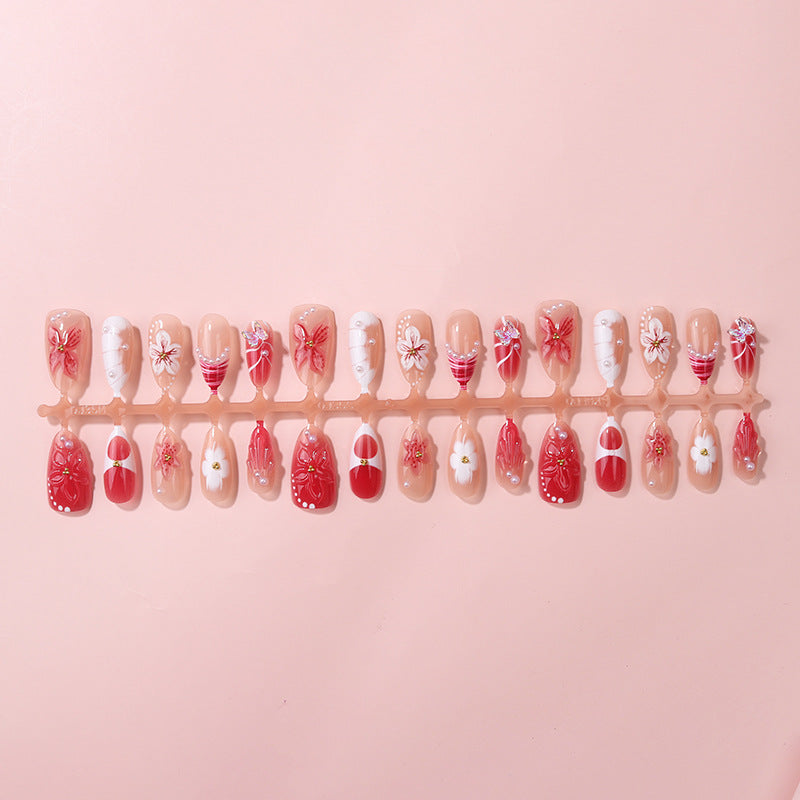 3D Decorative Press-On Nail Set Stornfield