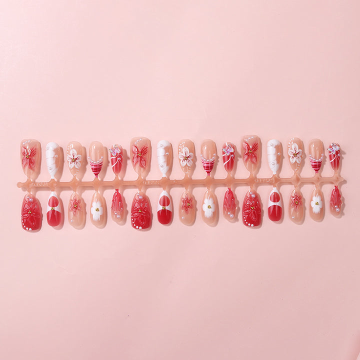 3D Decorative Press-On Nail Set Stornfield