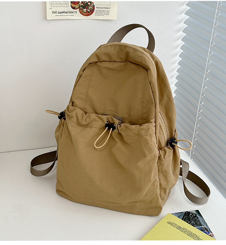 Leisure backpack with innovative drawstring and comfortable carrying system Stornfield
