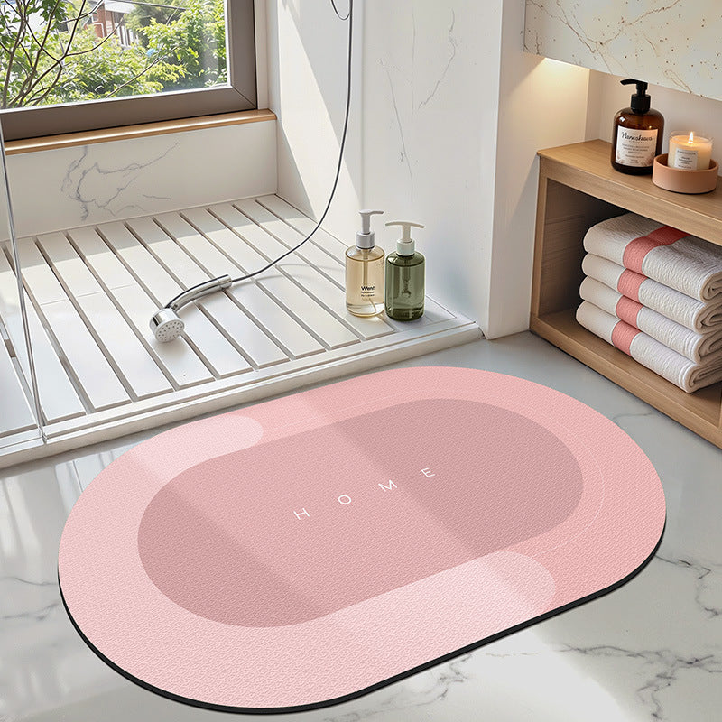 Modern Abstract Bathroom Mat