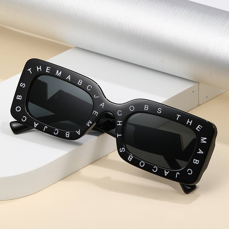 Women's fashionable square sunglasses with stylish metal embellishment Stornfield