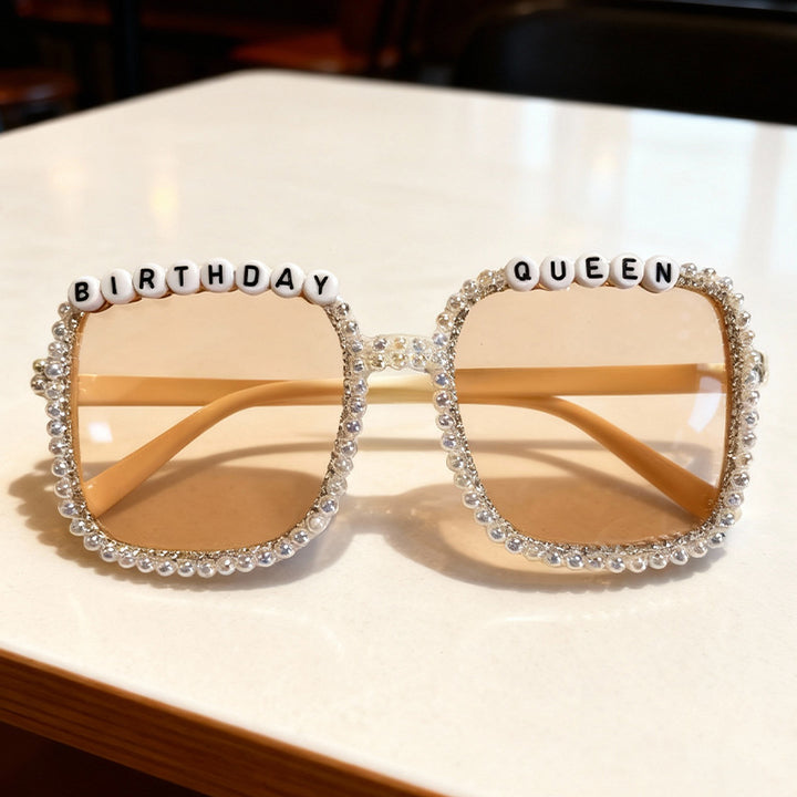 Statement Pearl-Embellished Sunglasses Stornfield