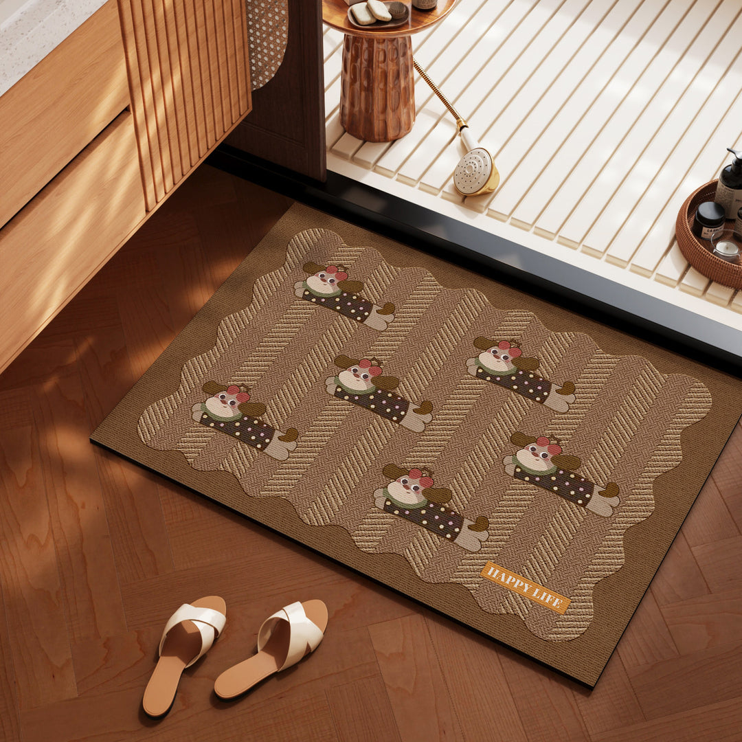 Stylish Bathroom Mat for Modern Interiors