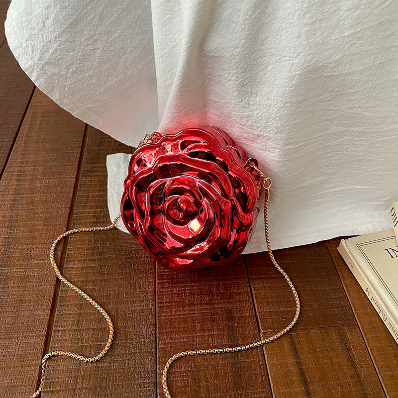 Floral Sculpted Handbag
