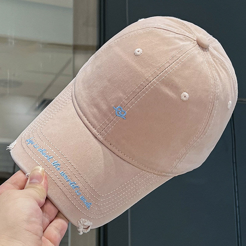 Women's Distressed Vintage Style Baseball Cap Stornfield
