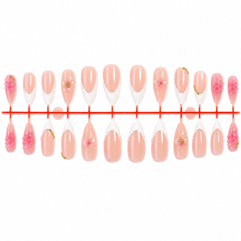 Decorative Premium Press-On Nail Art Set Stornfield