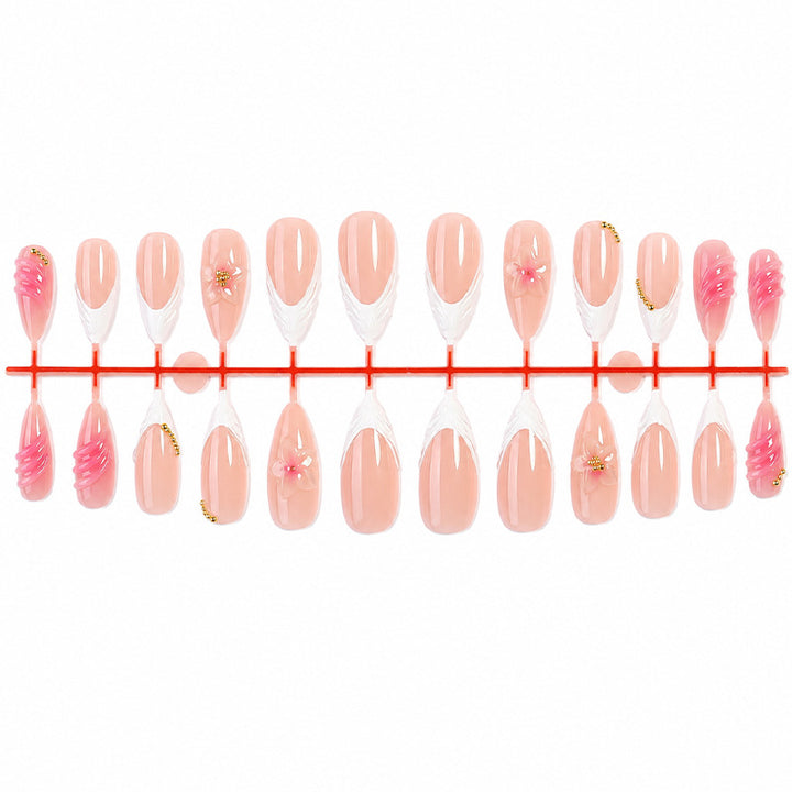 Decorative Premium Press-On Nail Art Set Stornfield