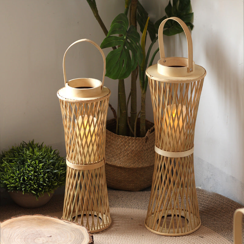 Elegant Lantern made of Rattan Stornfield