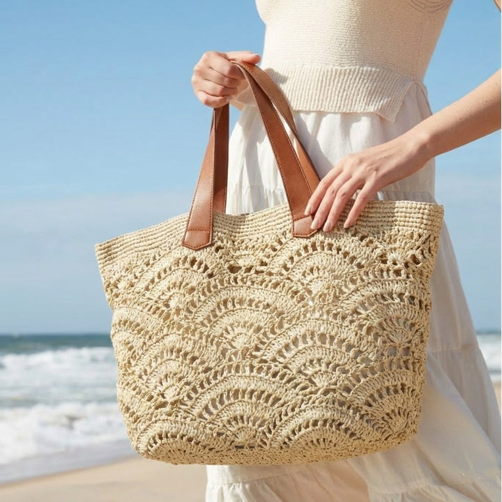 Generous Macrame Beach Bag Stornfield