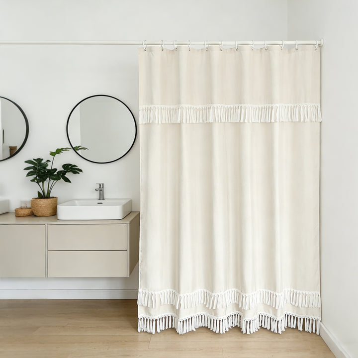 Elegant Bathroom Shower Curtain Stornfield