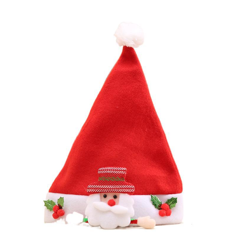 Festive Christmas hat with snowman motif Stornfield
