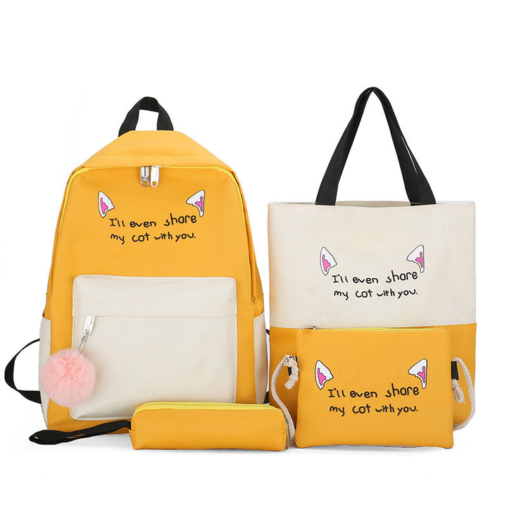 Cute Animal-Themed Backpack Set Stornfield