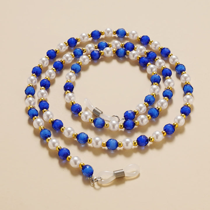 Elegant Pearl and Crystal Eyewear Chain Stornfield