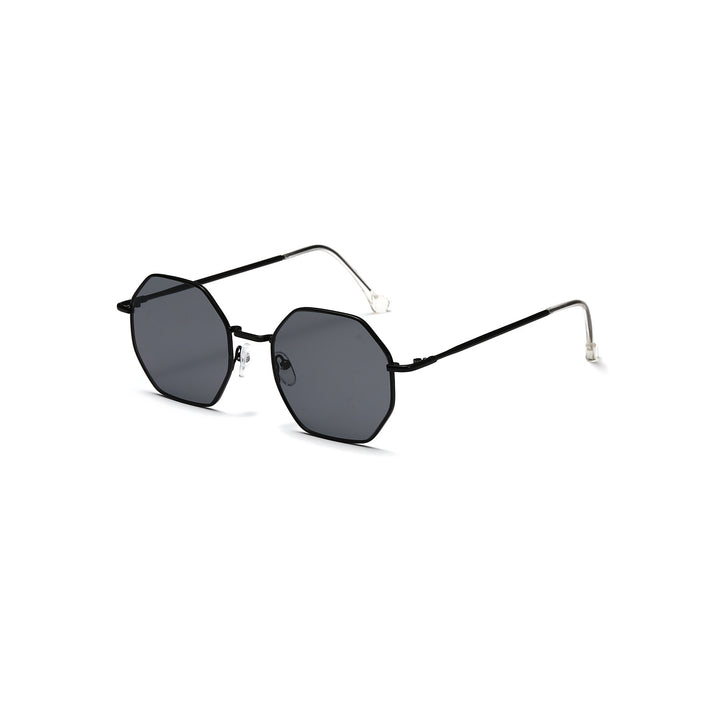 Women's octagonal sunglasses with elegant metal accents Stornfield