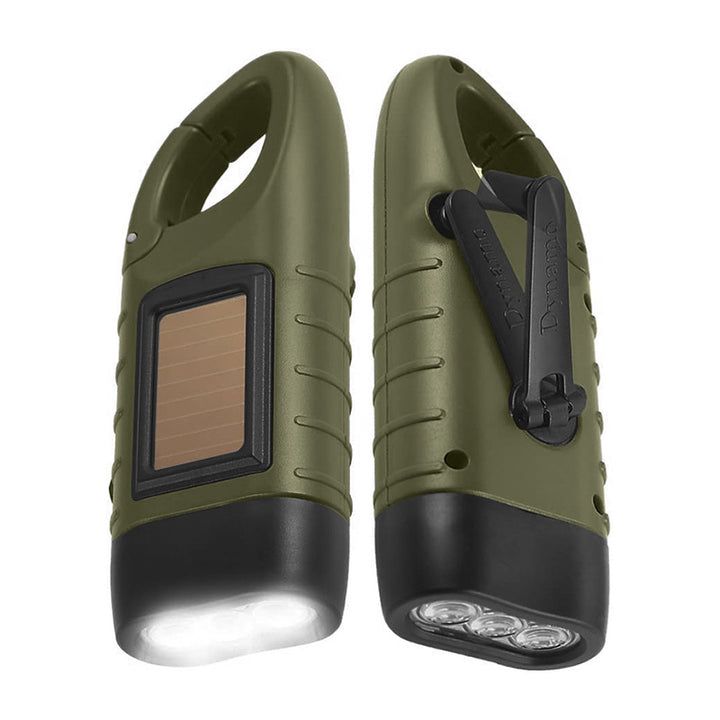 Multifunctional Solar Led Flashlight Stornfield
