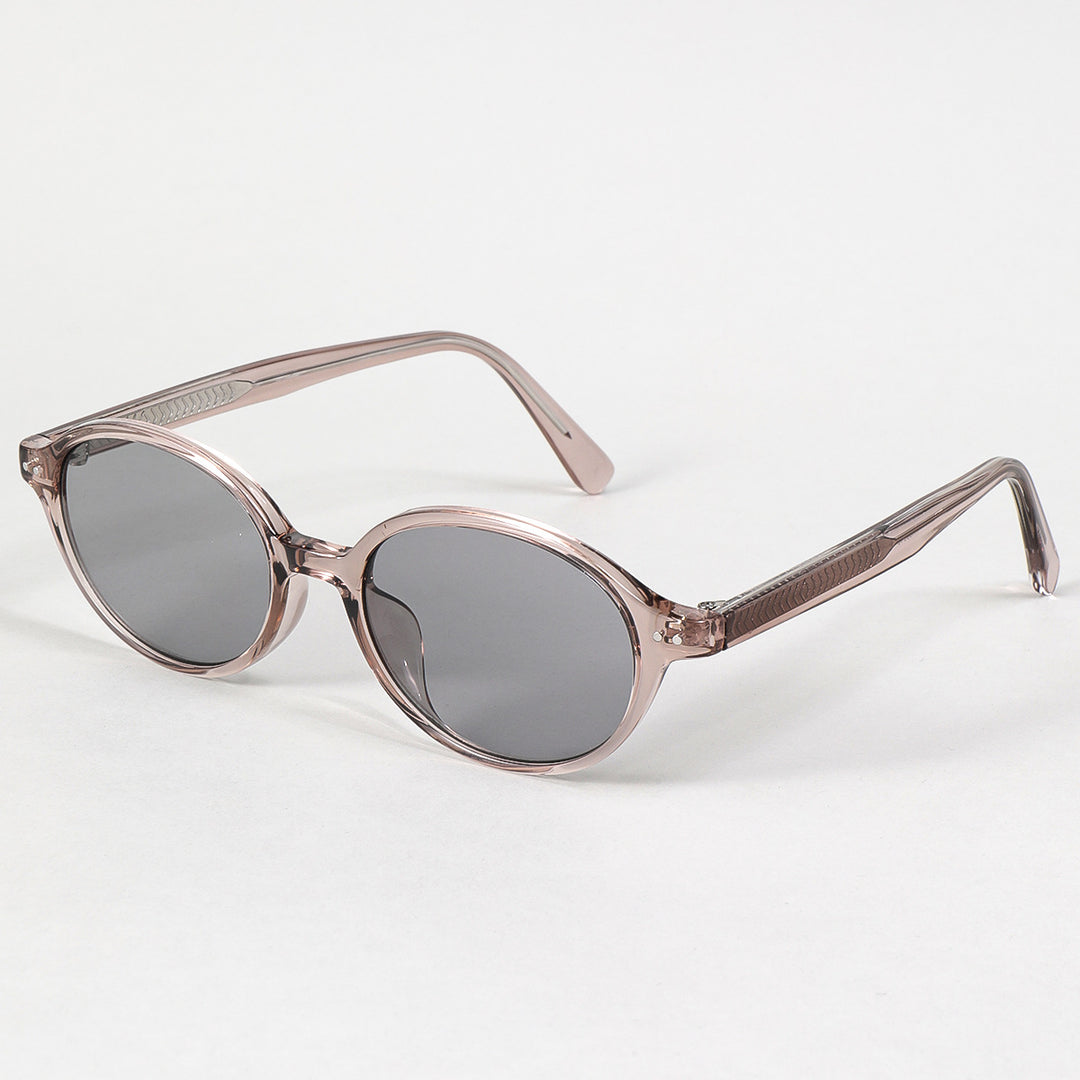 Women's fashionable retro-style sunglasses with brown lenses Stornfield