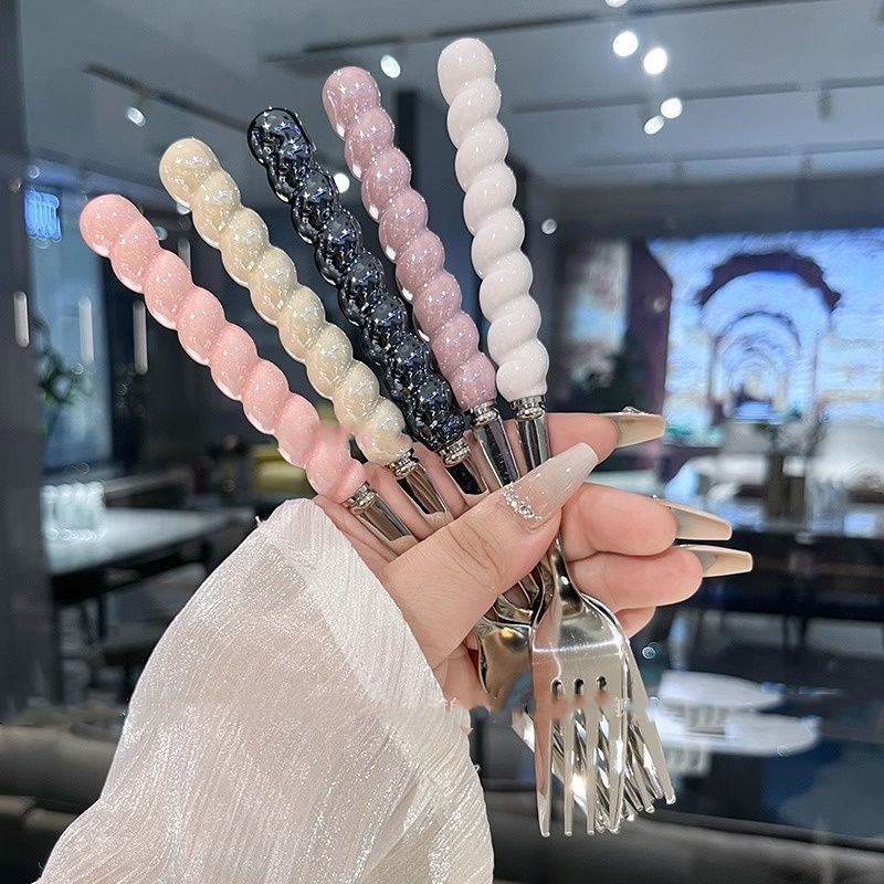 Stylish dessert forks Stornfield