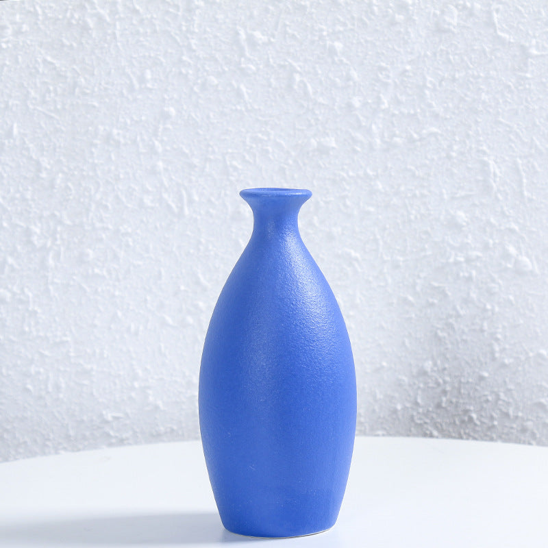 Minimalist Textured Ceramic Flower Vase Stornfeild