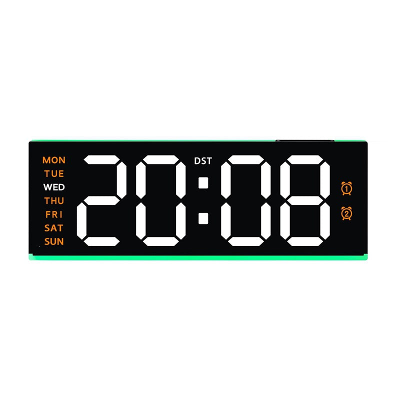 Digital alarm clock with large LED display and dual alarm function Stornfield