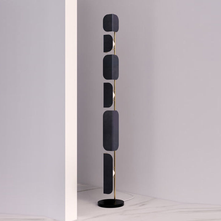 Artistic Stacked Floor Lamp