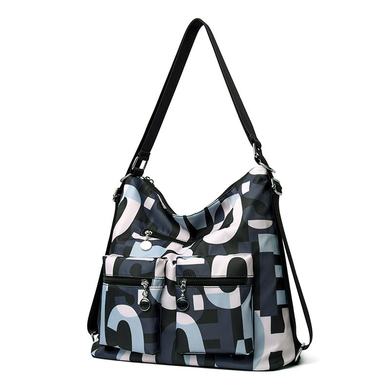 Spacious Multi-Pocket Shoulder Bag Stornfield
