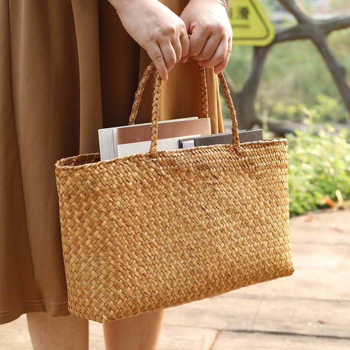 Extra-Large Handwoven Tote Bag Stornfield