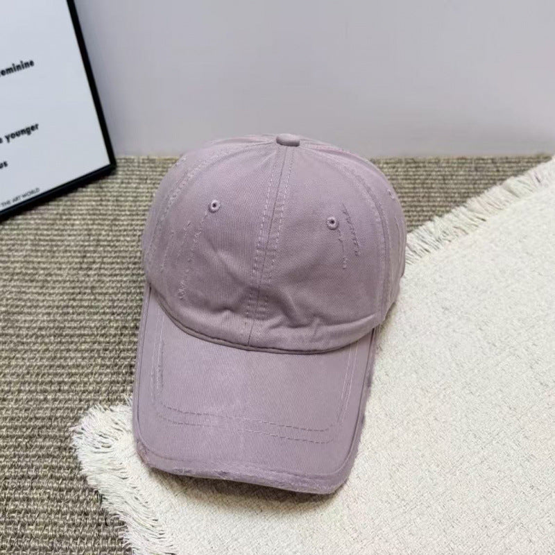Women's Distressed Casual Twill Baseball Cap Stornfield