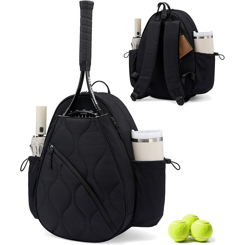 Quilted Tennis Racket Backpack Stornfield