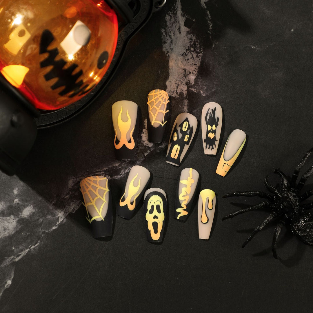 Creative Halloween Nail Art Stornfield