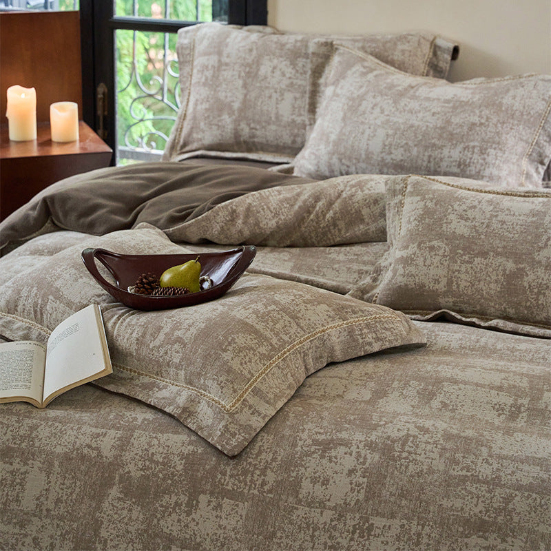 Stonewashed Linen Duvet Cover and Sham Set