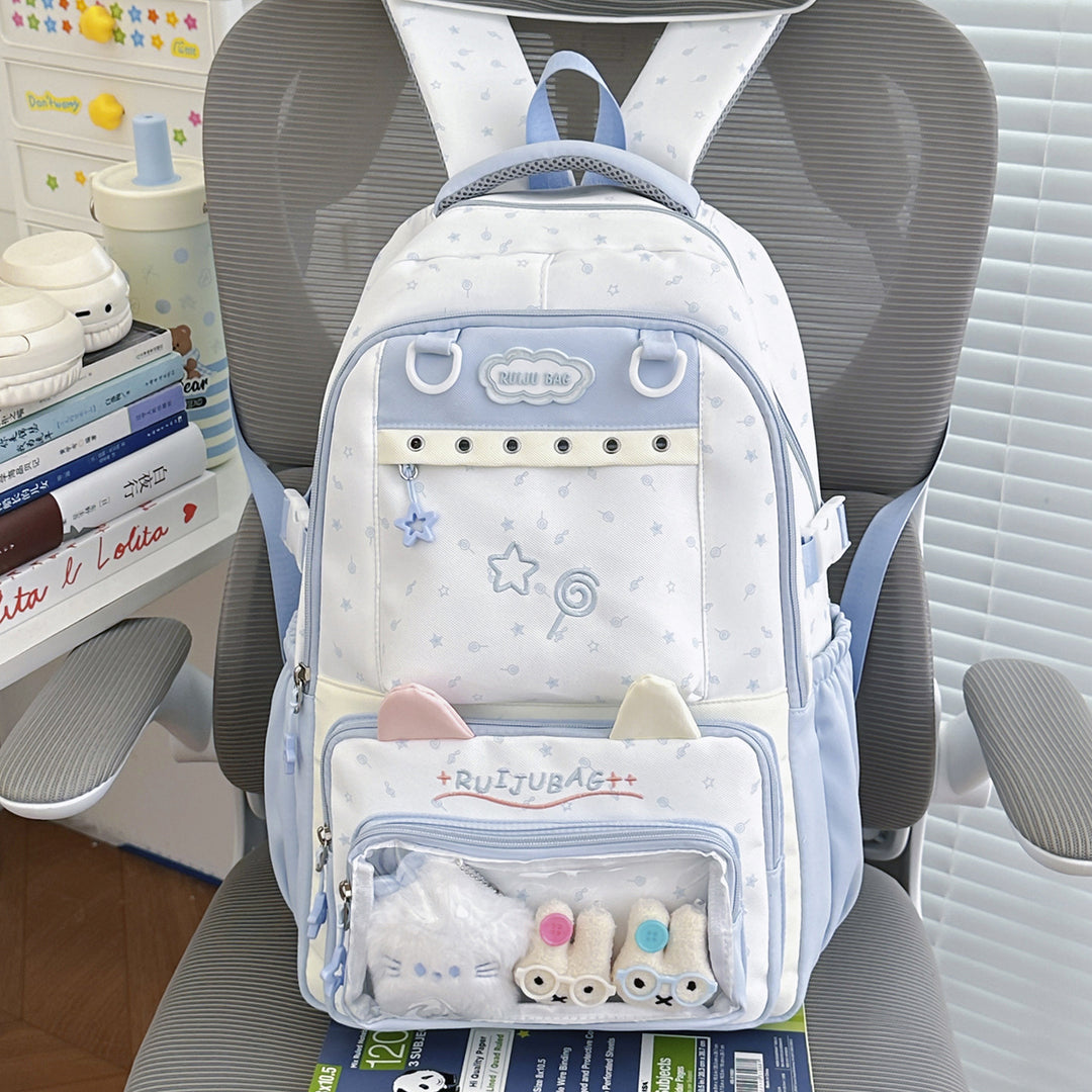 Decorative Plush Cartoon-Themed Backpack Stornfield