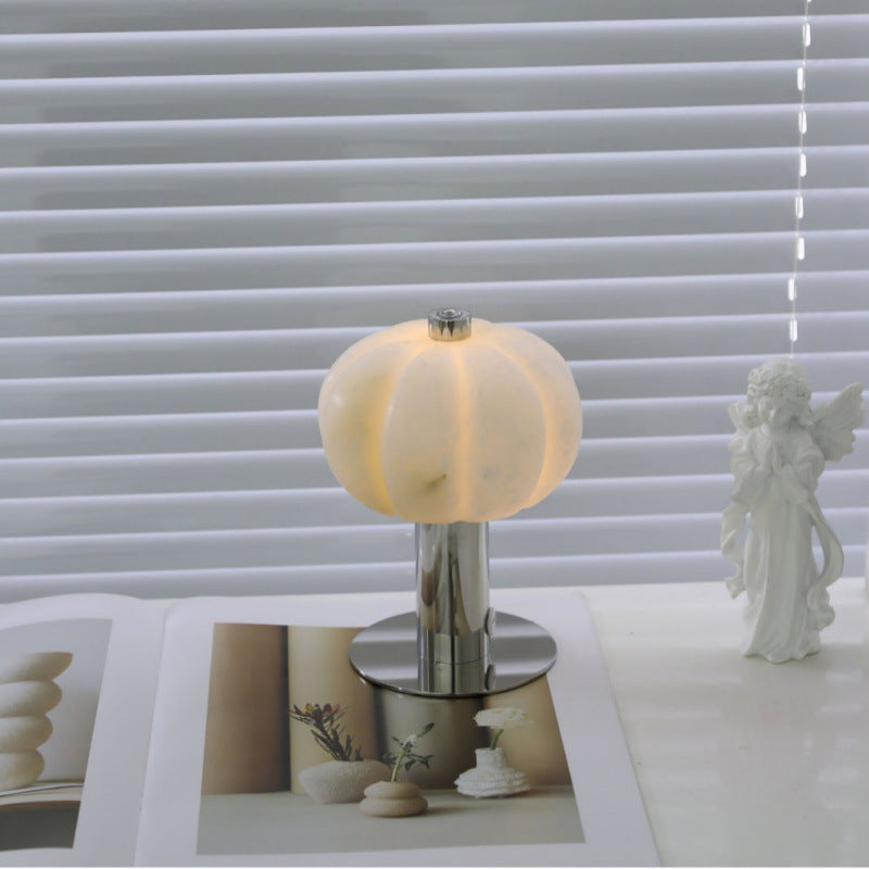 Modern Ceramic Pumpkin-Shaped Table Lamp