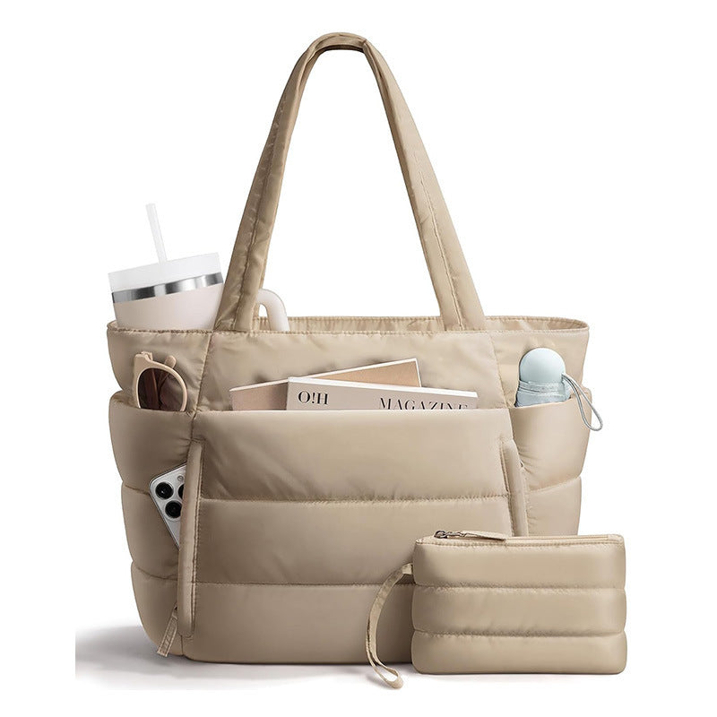 Multifunctional shopping bag with insulating compartments Stornfield