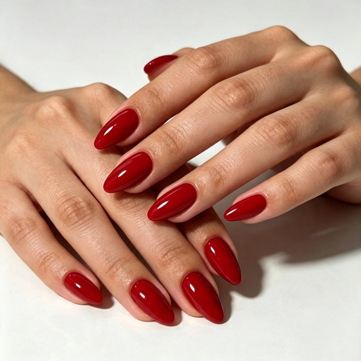 Artificial nails in elegant stiletto design Stornfield