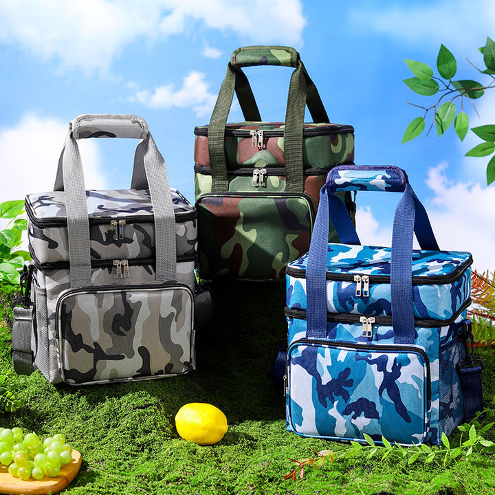 Insulated Camo Lunch Cooler Bag Stornfield