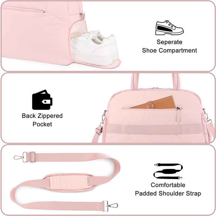 Multifunctional travel bag with insulated inner compartment Stornfield