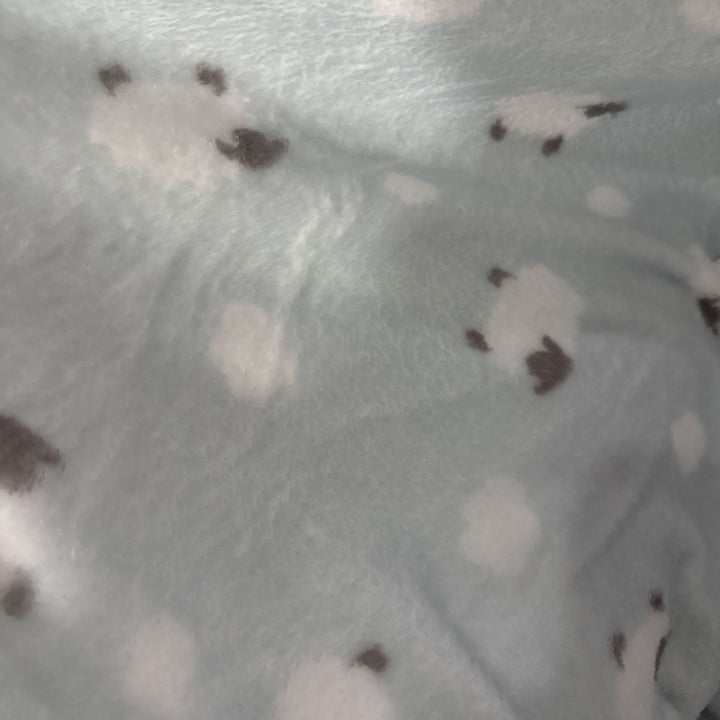Soft Fleece Sheep Print Blanket