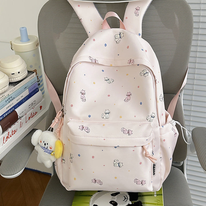 Playful Character-Themed School Backpack Stornfield