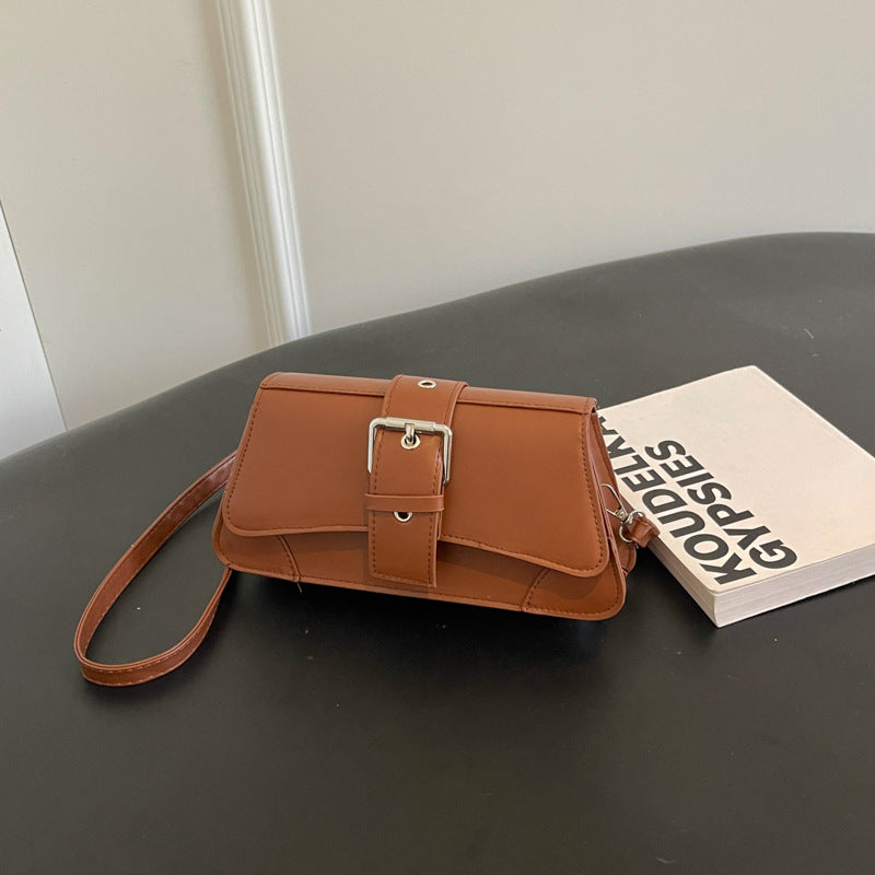 Elegant Vegan Leather Crossbody Bag
