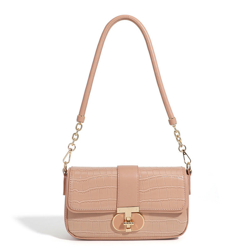 Crocodile-Embossed Crossbody Handbag Stornfield