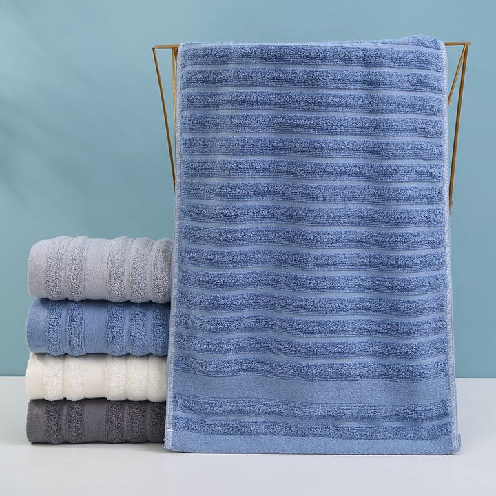 High-quality terry towel with decorative striped pattern Stornfield