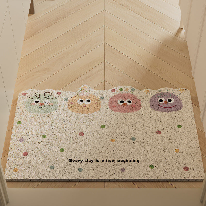 Fun Character Welcome Mat Stornfield