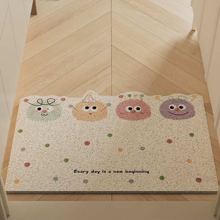 Fun Character Welcome Mat Stornfield