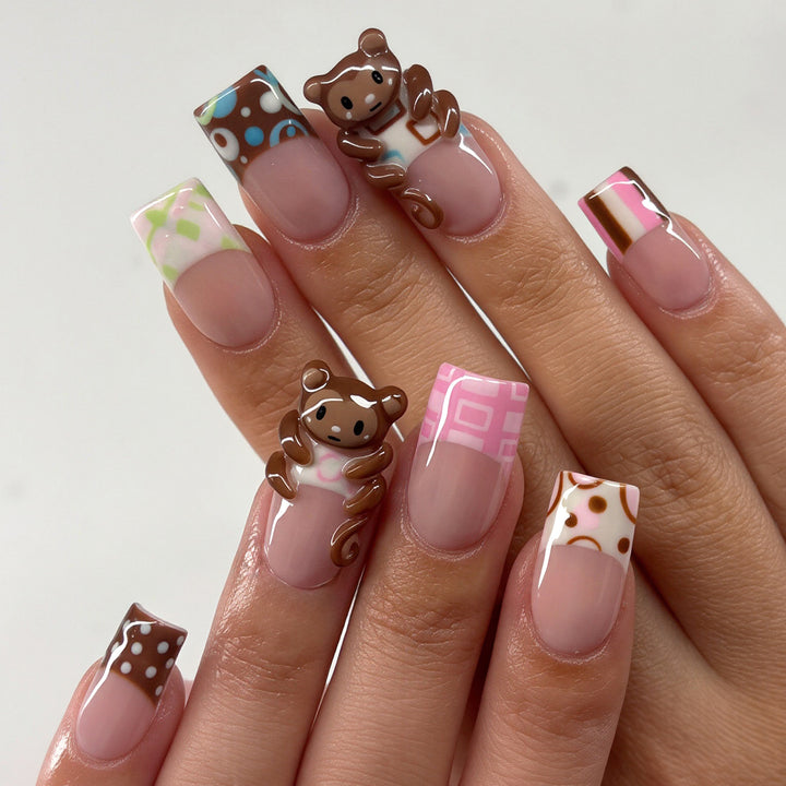 Playful Cartoon-Themed Nail Art Stornfield
