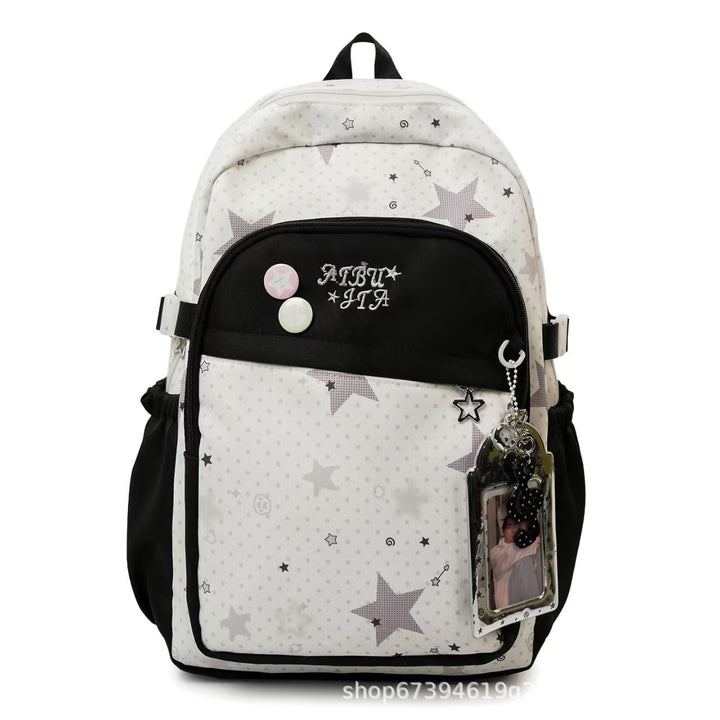 Stylish Star Patterned Backpack Stornfield