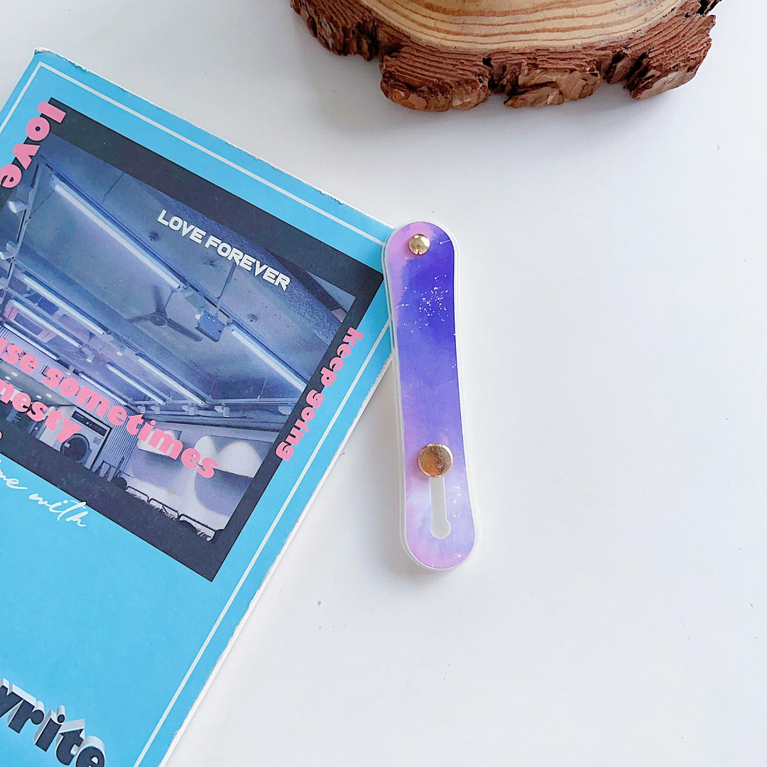 Stylish Galaxy Print Bookmark Stornfield