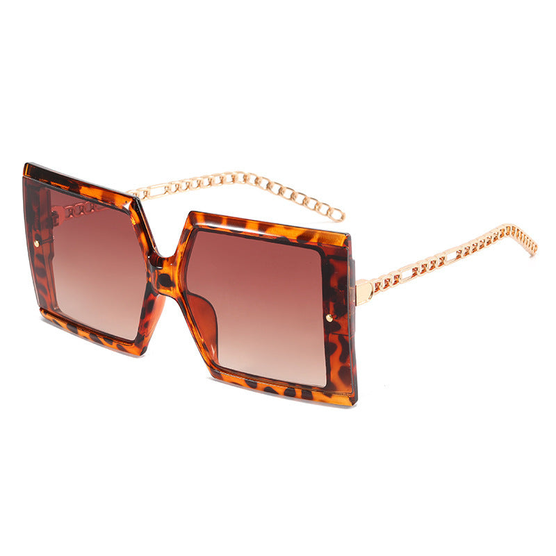 Women's elegant oversized sunglasses with square frame Stornfield