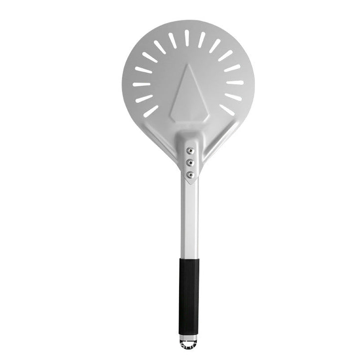 perforated aluminum pizza peel with ergonomic non-slip handle Stornfield